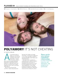 Polyamory IT's Not Cheating