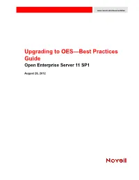OES 11 SP1: Upgrading to OES—Best Practices Guide About This Guide