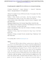 Strengthening Marine Amphipod DNA Barcode Libraries for Environmental Monitoring