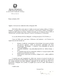 Ambasciatore Umberto Vattani