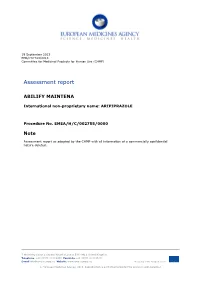 Assessment Report