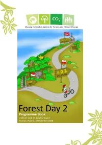Forest Day 2 Programme Book UNFCCC COP 14 Parallel Event Poznan, Poland, 6 December 2008