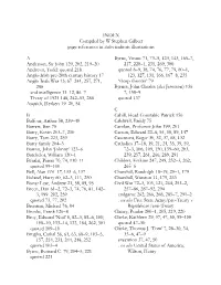 INDEX Compiled by W Stephen Gilbert Page References in Italics Indicate Illustrations
