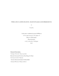 Omics Data Exploration: Across Scales and Dimensions