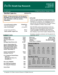 Small-Cap Research Gzeng@Zacks.Com