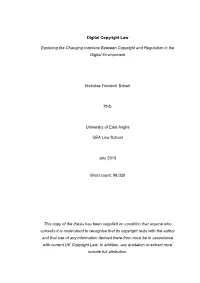 Digital Copyright Law Exploring the Changing Interface Between