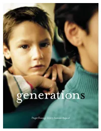 Puget Energy 2003 Annual Report FINANCIAL HIGHLIGHTS