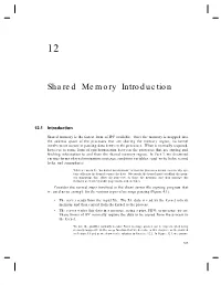 Shared Memory Introduction
