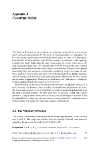 Constructibility