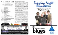 Rhythm Posse Occasionally Worked with Bukka White in Local Juke Facebook.Com/Rhythmposse Joints