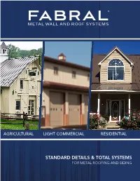 Standard Details & Total Systems
