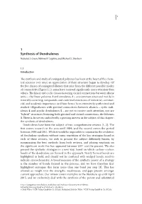 1 Synthesis of Dendralenes Nicholas J
