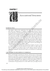 Associational Structures