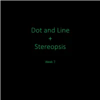 Dot and Line PART2 Week7