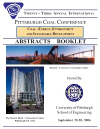 2006 Abstract Booklet
