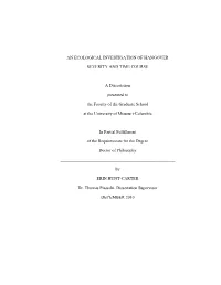 An Ecological Investigation of the Time Course of Hangover