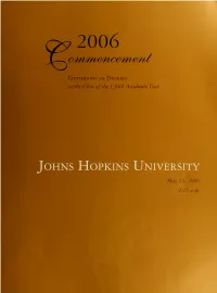 Commencement 2006-2011