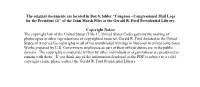 Congressional Mail Logs for the President (2)” of the John Marsh Files at the Gerald R