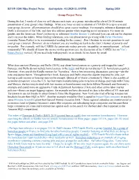 ECON 3240 Misc Project Notes (Last Update: 4/1/2020 11:33 PM) Spring 2020