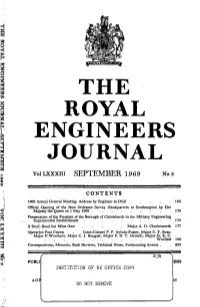 Royal Engineers Journal