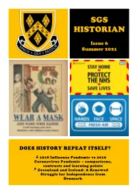 SGS Historian Issue 6, 2021