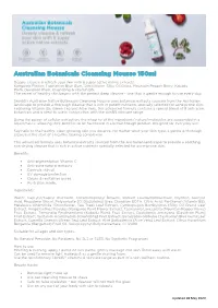 Australian Botanicals Cleansing Mousse 150Ml