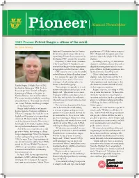 Pioneer|Alumni Newsletter