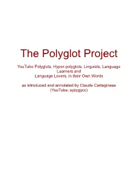 The Polyglot Project (Pdf)