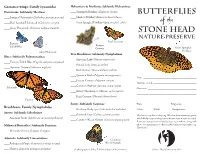 2019 SHNP Butterfly Checklist