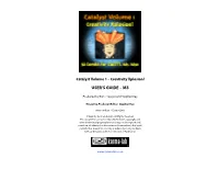 Catalyst Vol. 1 User's Guide