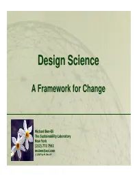 Design Sciencescience