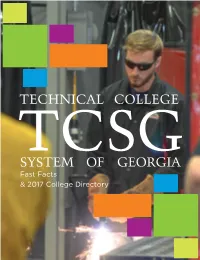 Fast Facts & 2017 College Directory