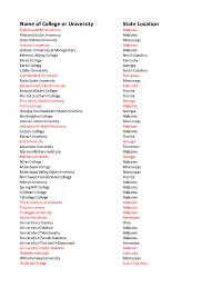 FINAL FINAL 2019 ALCAC Fee Waiver Schools