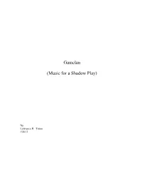 Music for a Shadow Play)