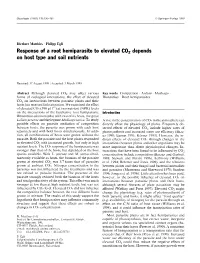 Response of a Root Hemiparasite to Elevated CO2 Depends on Host Type and Soil Nutrients
