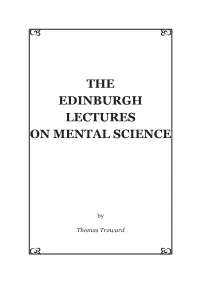 The Edinburgh Lectures on Mental Science – Thomas Troward