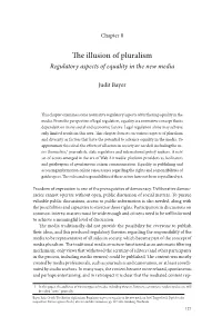 The Illusion of Pluralism. Regulatory Aspects of Equality in the New Media