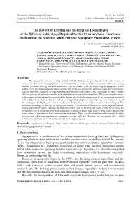The Review of Existing and In-Progress Technologies of The