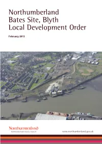 Northumberland Bates Site, Blyth Local Development Order