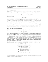The Ring of P-Adic Integers