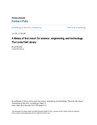 A Library of First Resort for Science , Engineering, and Technology: The