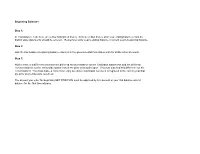 Link the Trial Balance Beginning Balance Columns to the Governmental Fund Statements for All the Other Accounts