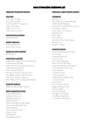 Maui Stargazing Observing List