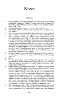 PREFACE 1. for an Analysis of Machine Metaphors and the Impact of Technology in Imperial Settings See Michael P. Adas, Machines