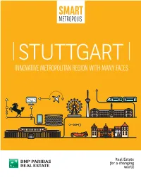 Stuttgart Innovative Metropolitan Region with Many Faces