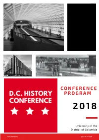 2018 DCHC Conference Program