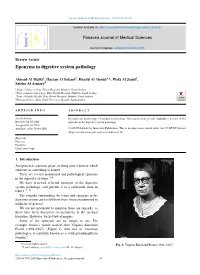 Eponyms in Digestive System Pathology