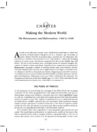 9CHAPTER Making the Modern World