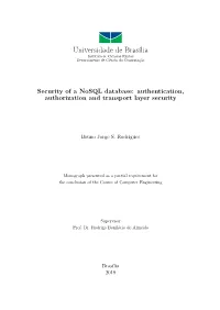 Authentication, Authorization and Transport Layer Security