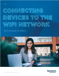 Connecting Devices to the Wifi Network
